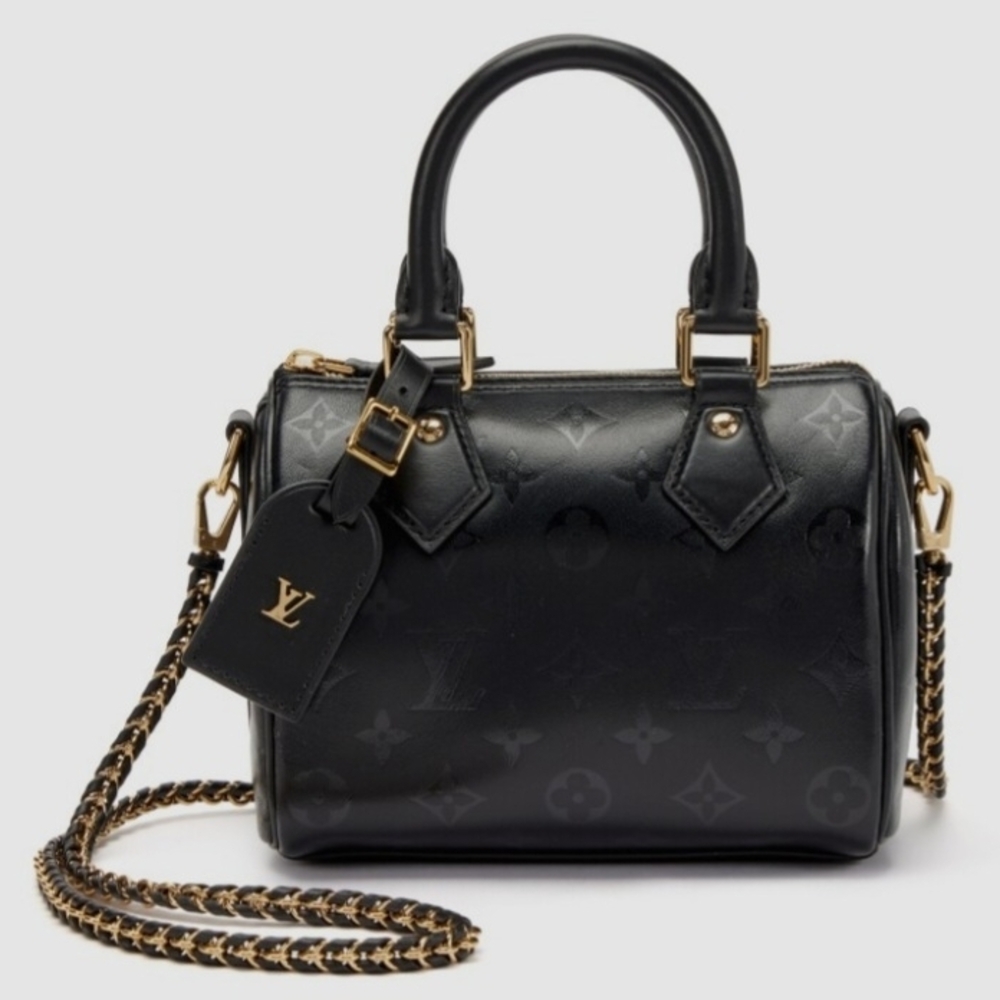 Limited Edition LV Speedy 20 in Pure Lamb Skin
